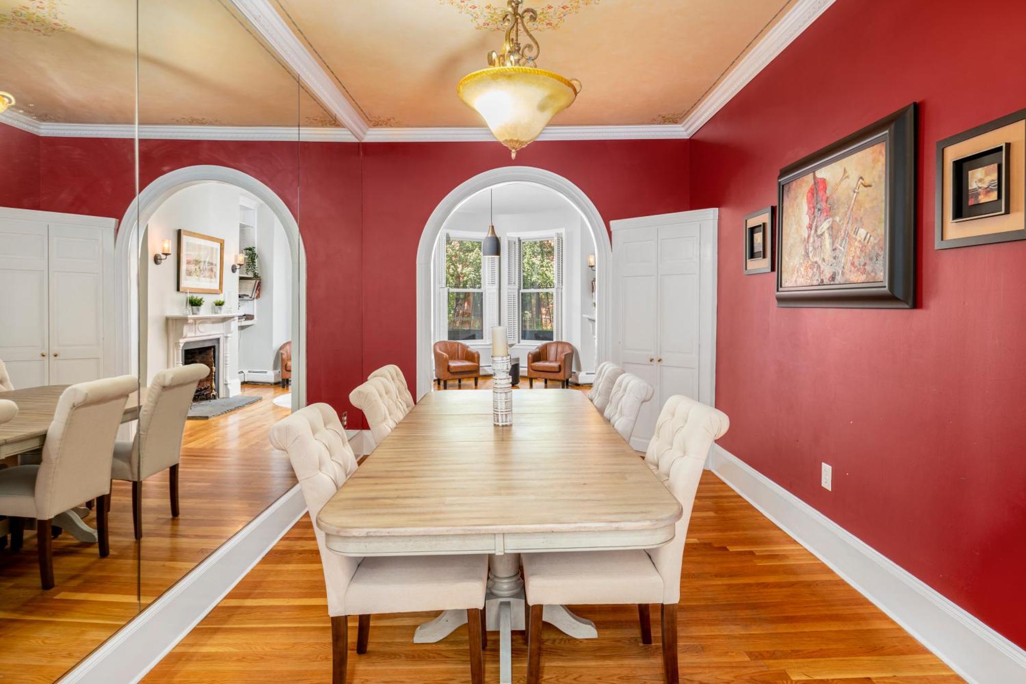 Brownstone Townhouse In Fenway Apartment Boston Bagian luar foto